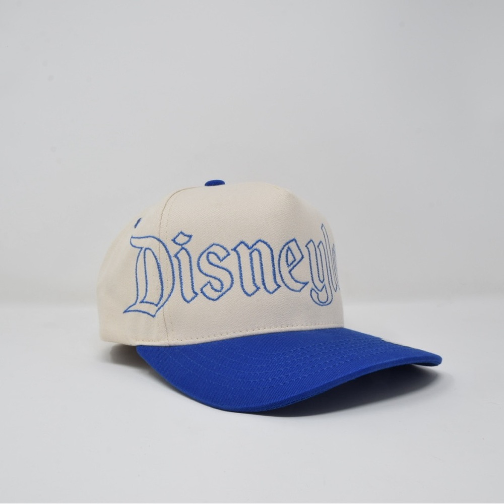 Disneyland 2-Tone Embroidered 5 Panel Adjustable Baseball Cap